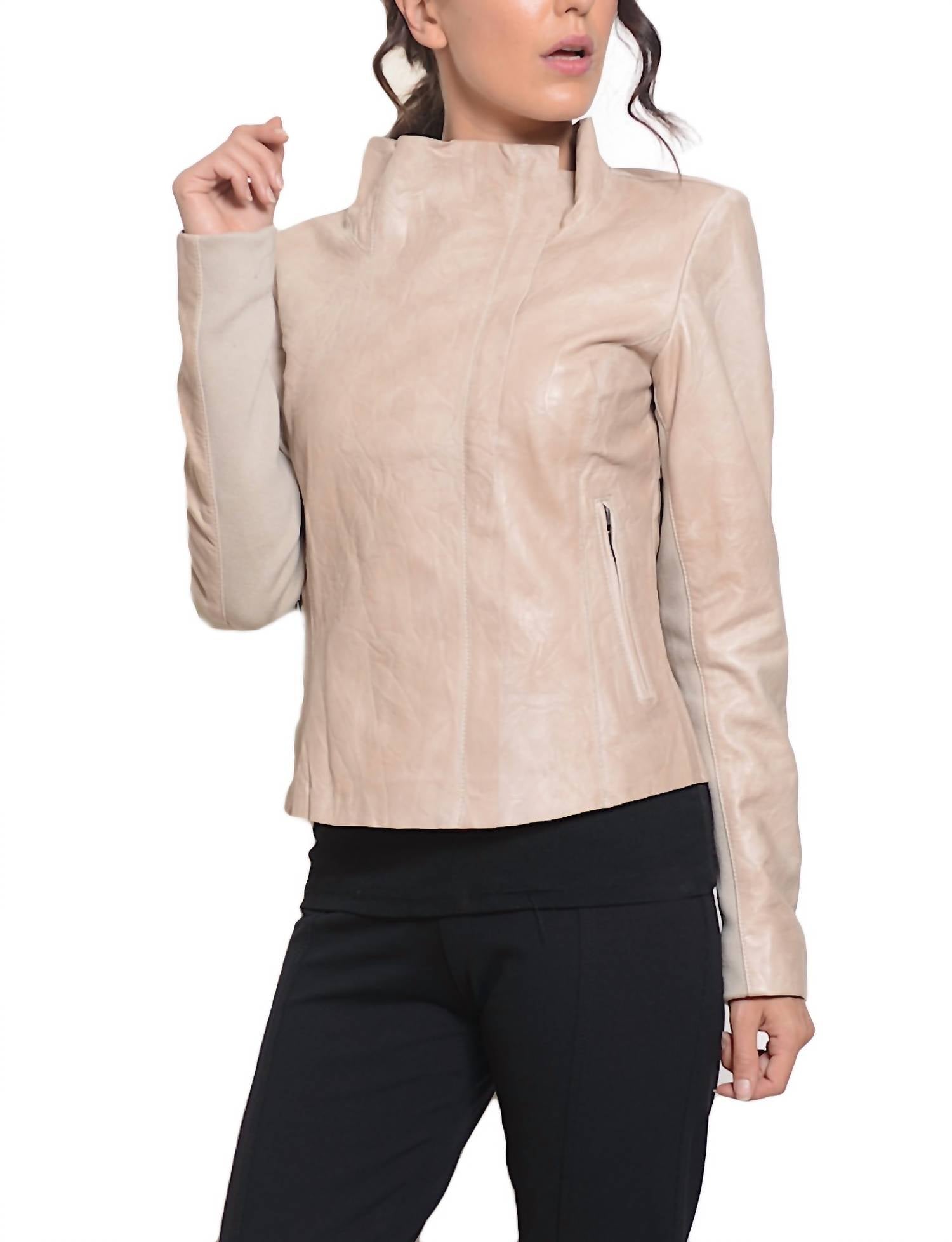Cigno Nero - Women's Lene Leather Jacket