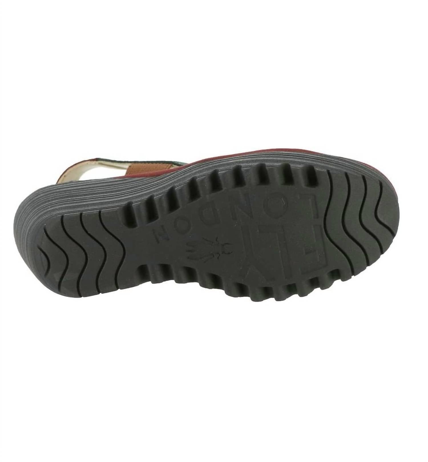 FLY LONDON Women's Yery Sandal in cupido multi brick - women's sandal - view 5