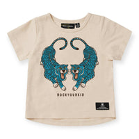 Rock Your Baby - Boy's Tiger Twins T-shirt & Go Tiger Shorts Set