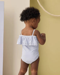 Rylee + Cru - Girl's Off-the-shoulder One-piece