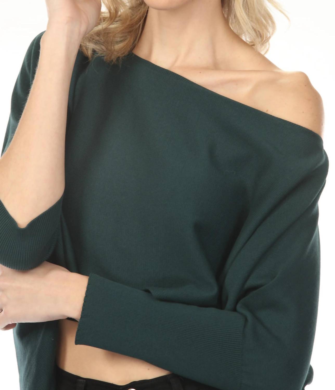 Isle By Melis Kozan - Kozan 2-way Cropped Sweater Top