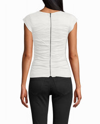 Nicole Miller - Cotton Metal Logan Top