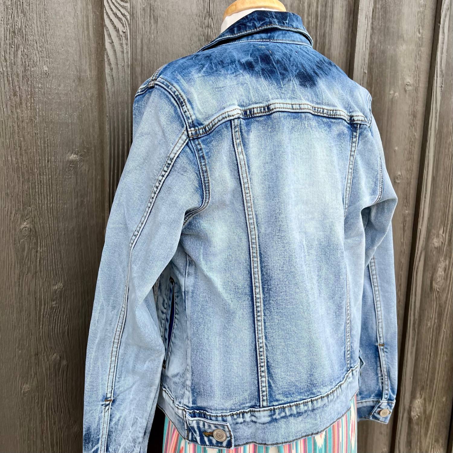 Litz La - Women's Vintage Denim Jacket