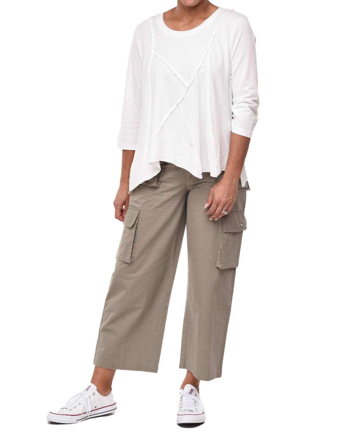 Tulip Clothing - Lindsay Three-quarter Sleeve Top