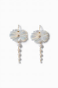 Chan Luu - Women's Magnolia Drop Statement Earrings