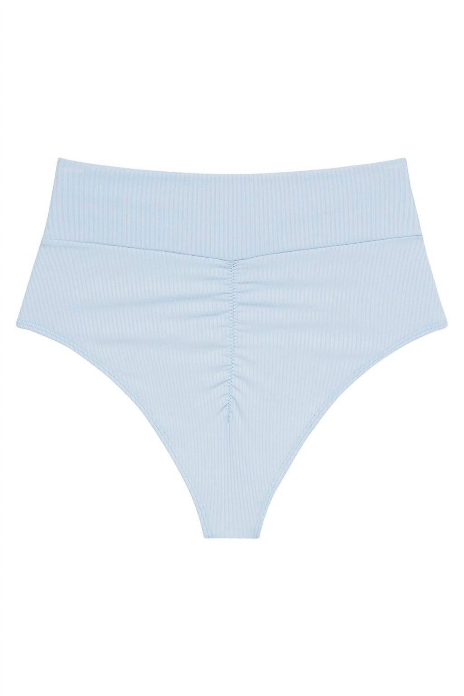 Montce - Women's Added Coverage High Rise Bikini Bottom