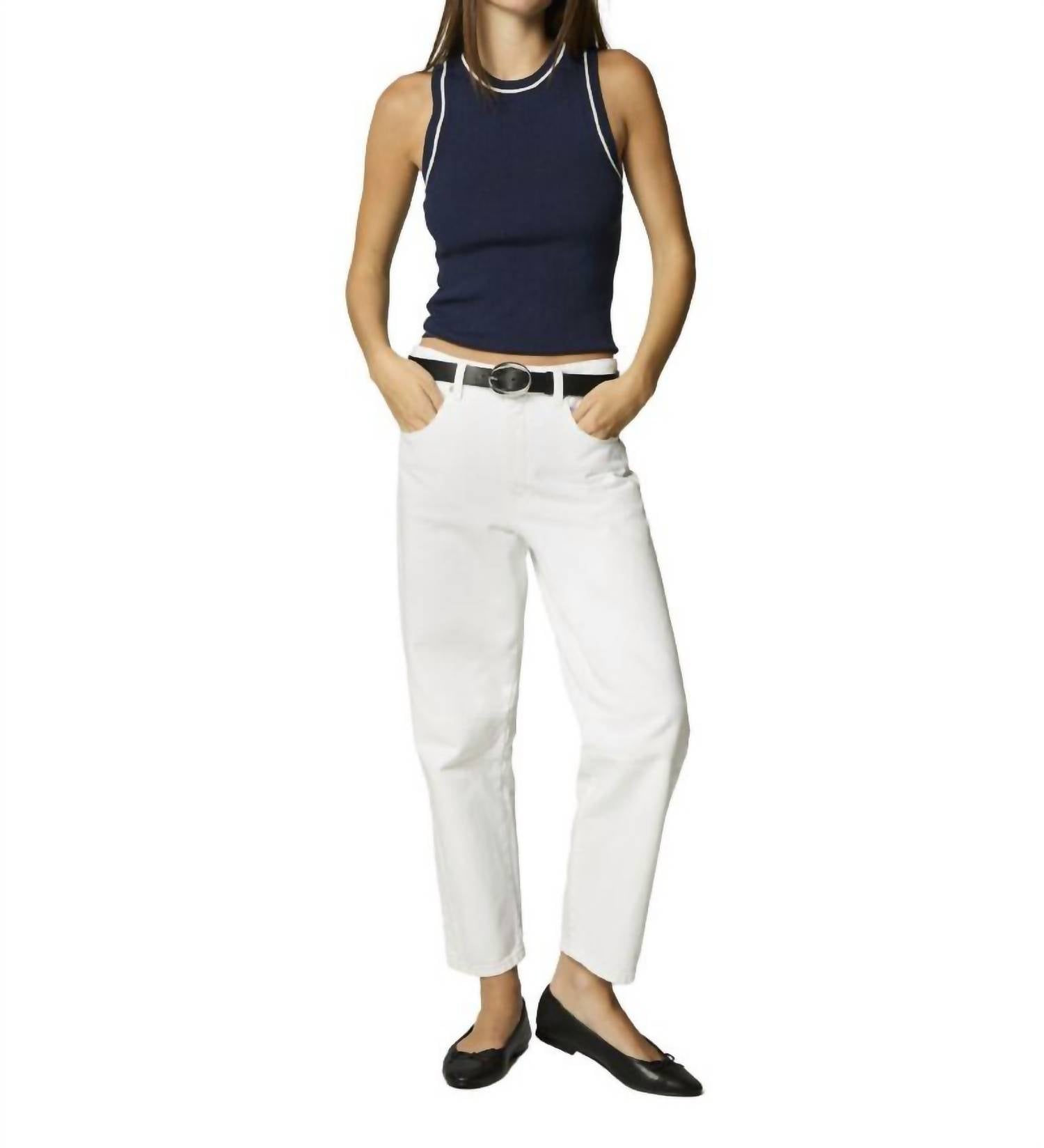Edyson - Jack Barrel Leg Regular Hem Jeans