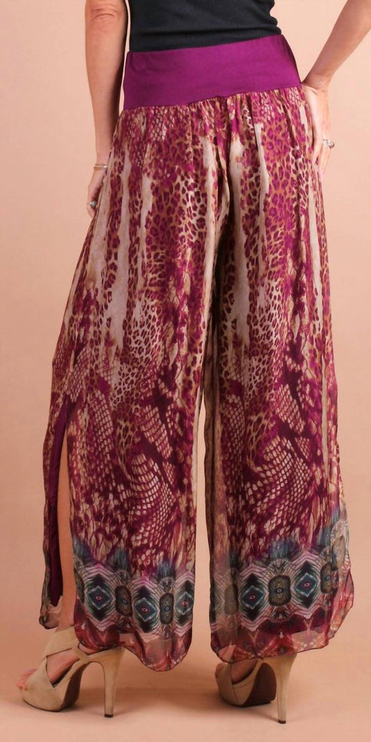 Gigi Moda - Jasmin Boho Slit Pant