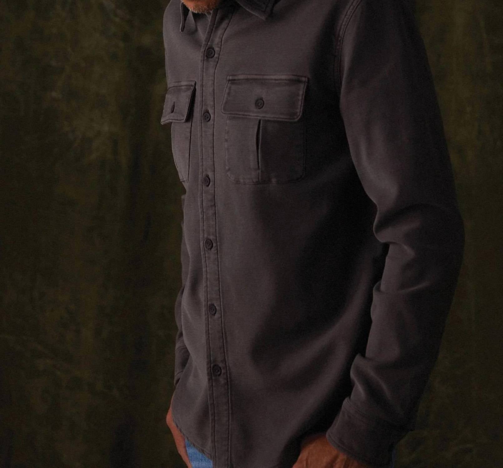 The Normal Brand - Comfort Terry Shirt Jacket