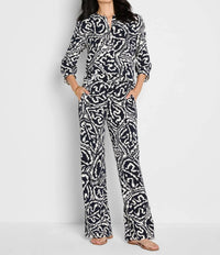 Nic + Zoe - Leaf Double Crepe Top