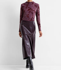 French Connection - Kayleigh Fluted Midi Skirt