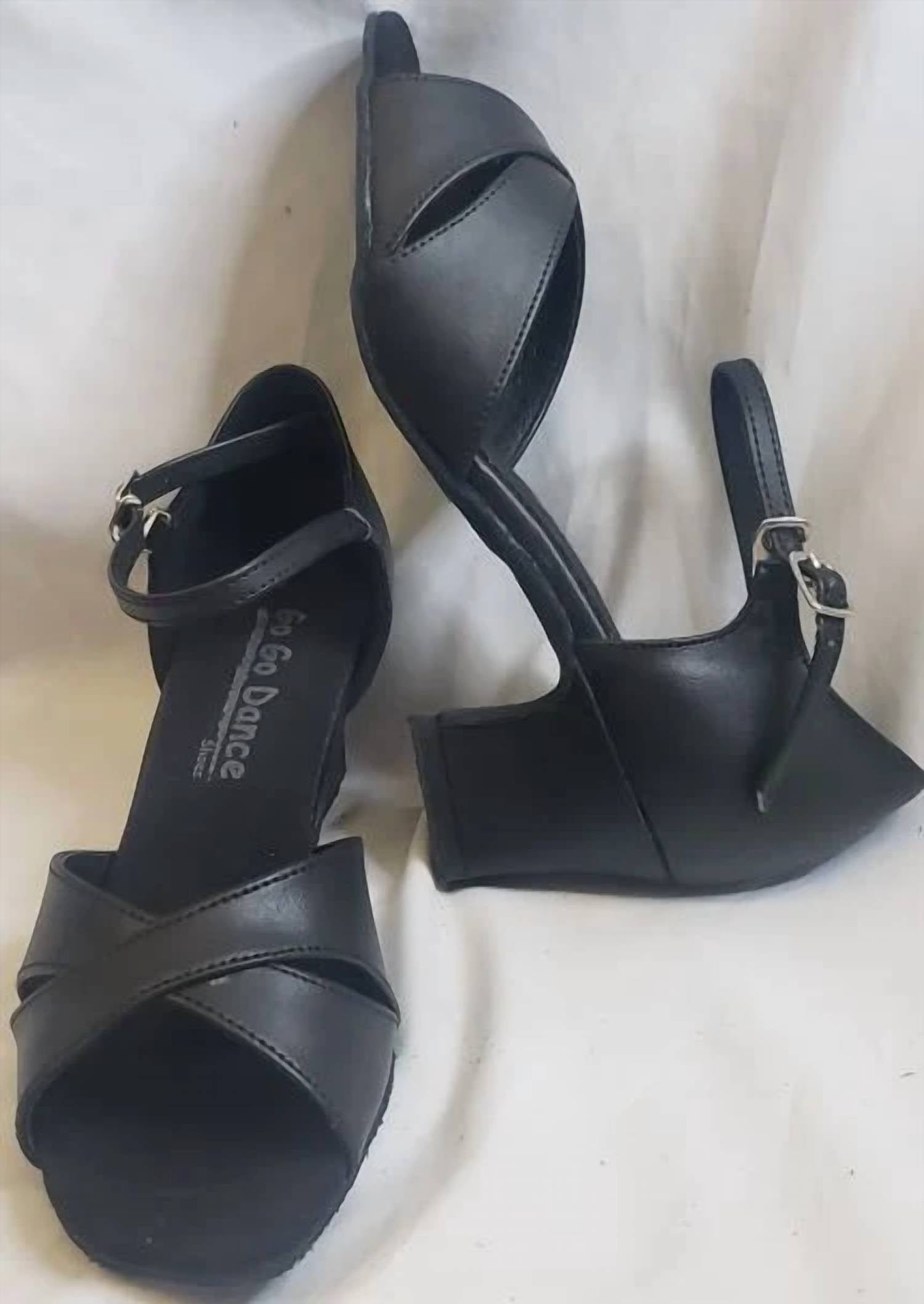 Go Go Dance - Women's Pia 1.8" Thick Heel Latin Sandal