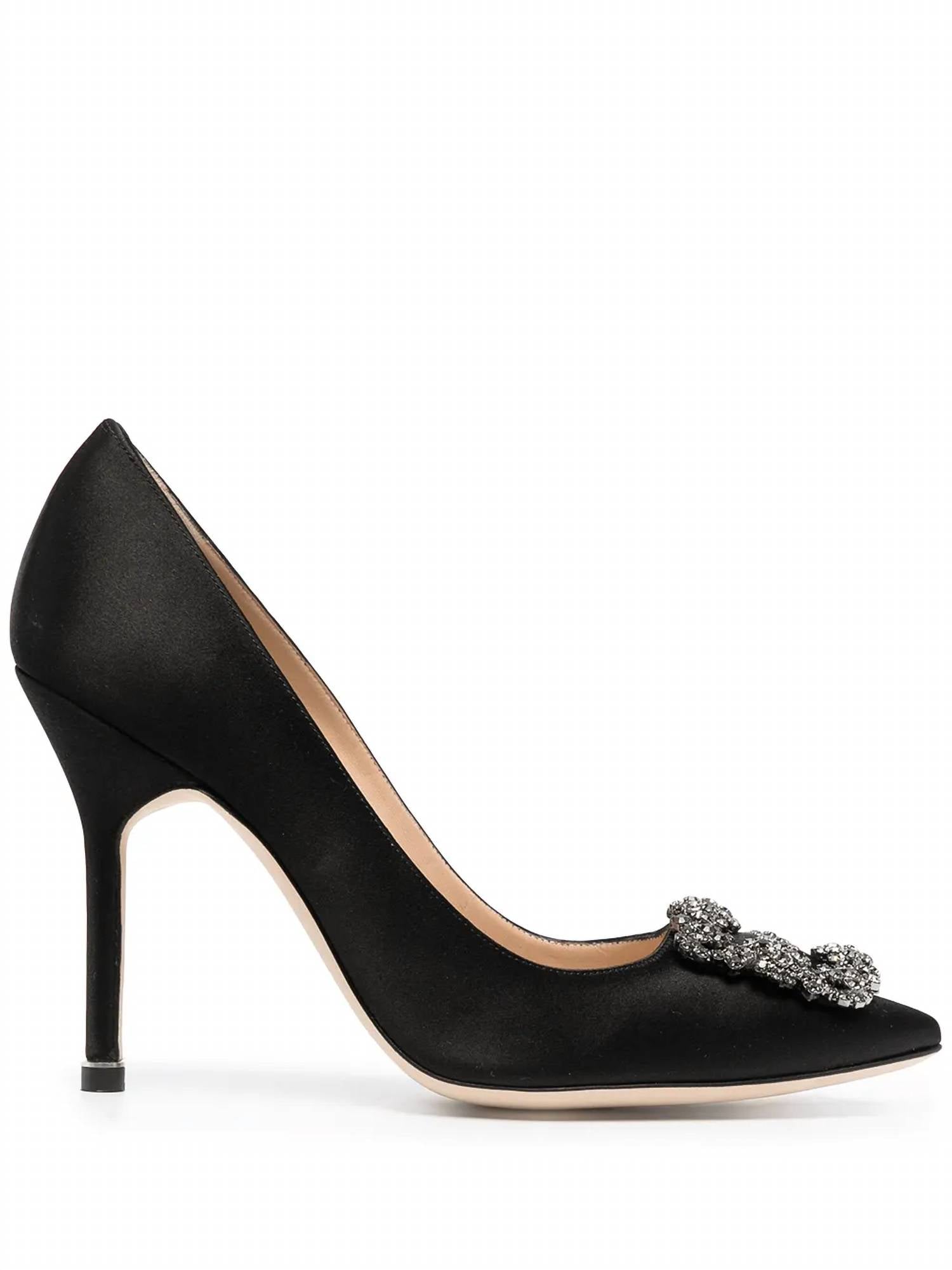 Manolo Blahnik - Women's Hangisi 105 Jewel Buckle Pumps