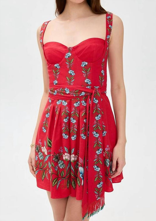 Farm Rio - Sweet Bloom Bouquet Mini Dress