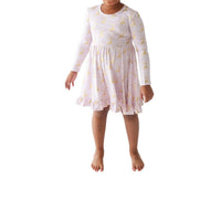 Posh Peanut - Ryleigh Long Sleeve Ruffled Twirl Dress