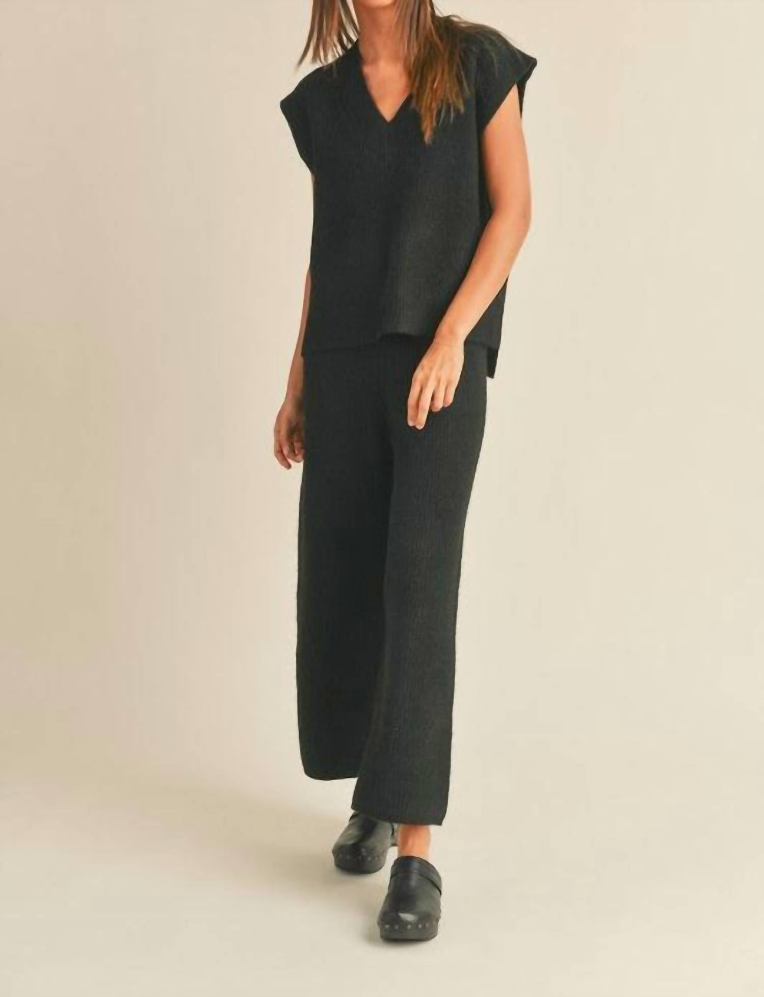 Miou Muse - Drift Ribbed Knit Set