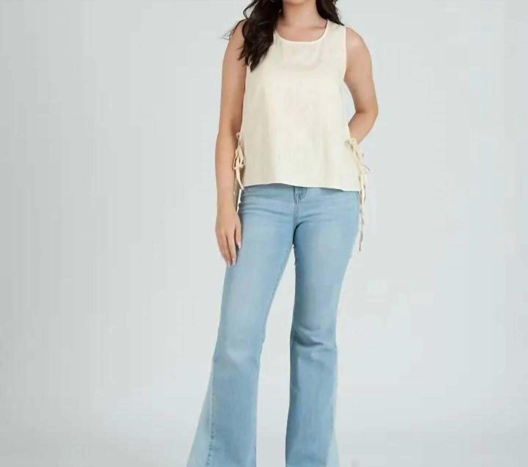 Lucca - Side Tie Blouse