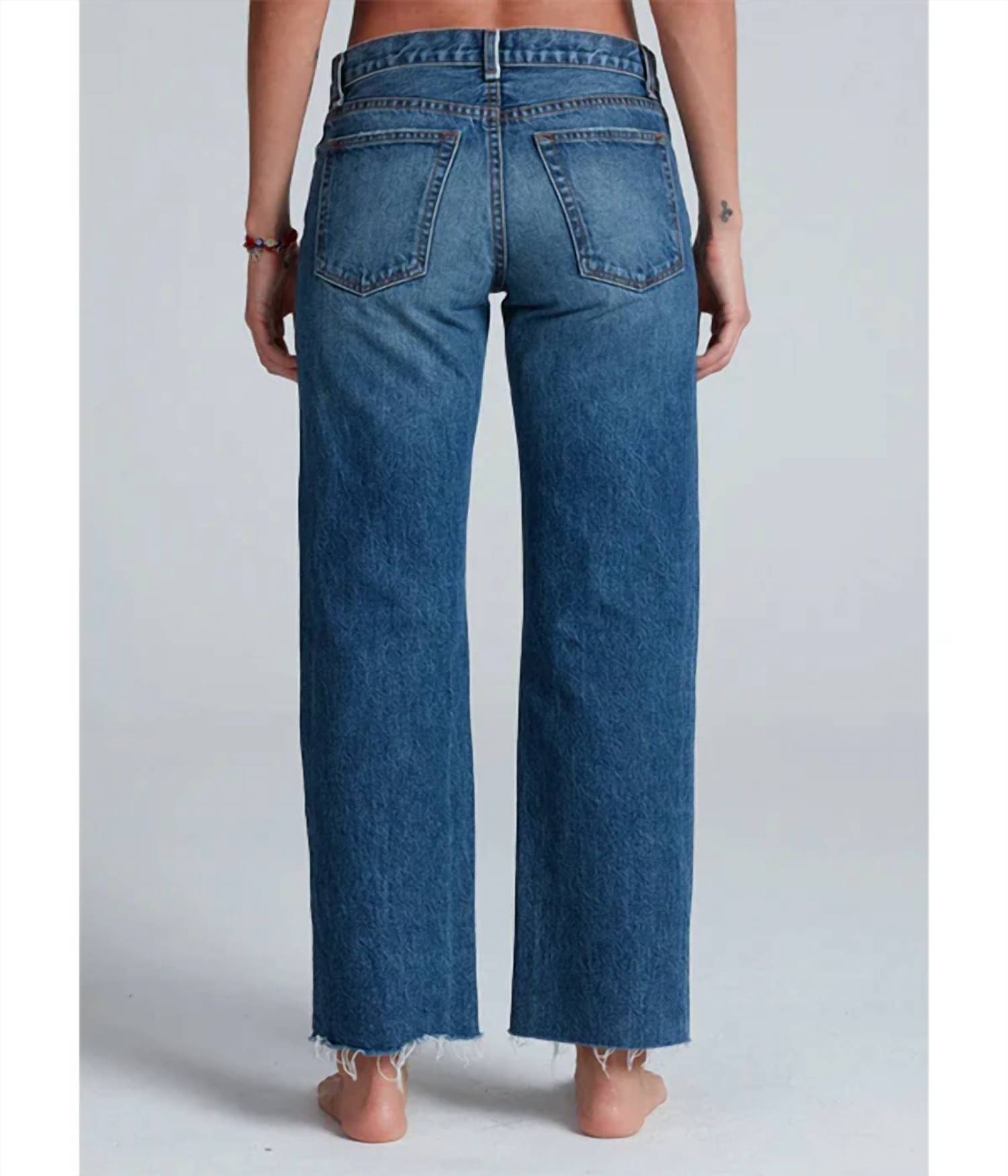 Askk Ny - Low Rise Straight Jean