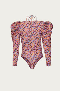 COPPELIA CUTOUT SLINKY KNIT BODYSUIT