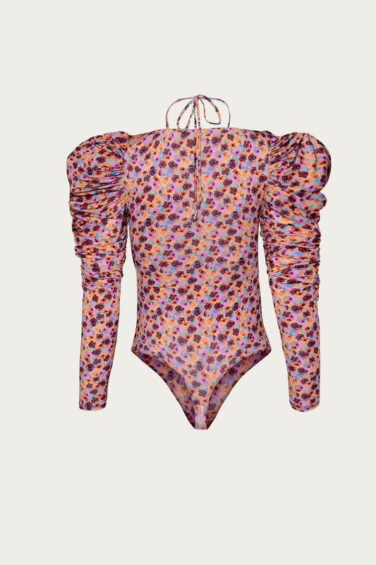 COPPELIA CUTOUT SLINKY KNIT BODYSUIT