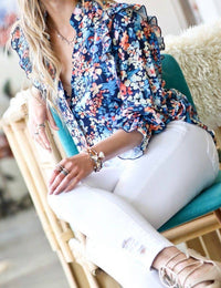 Tiptoe Through The Tulips Blouse