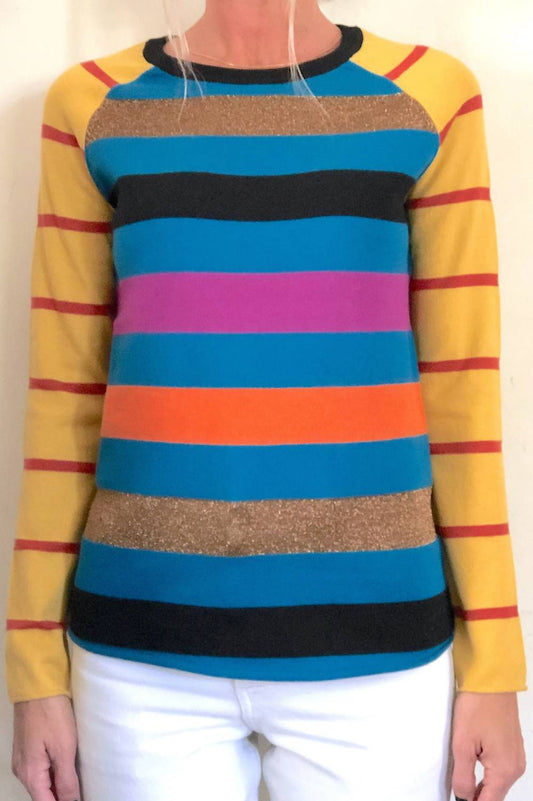 Replica Los Angeles - Pop Stripe Baseball Tee