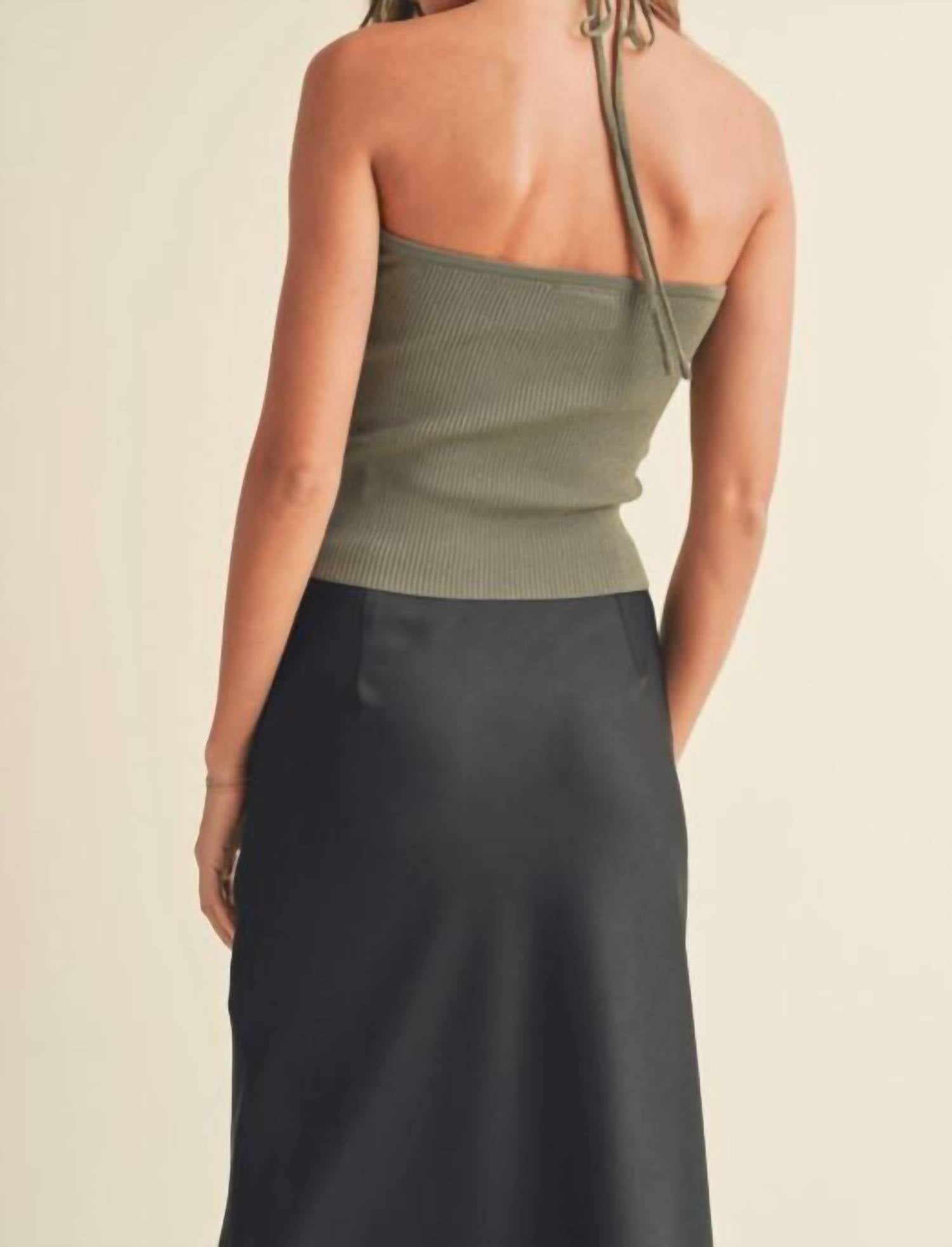 Miou Muse - Halter Knot Top