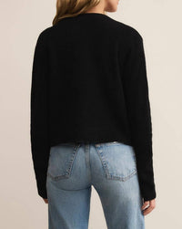 Z Supply Medina Cardigan in black - women's cardigan - view 4