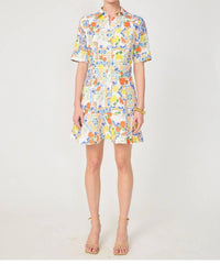 Gilner Farrar - Payden Fitted Button Down Dress