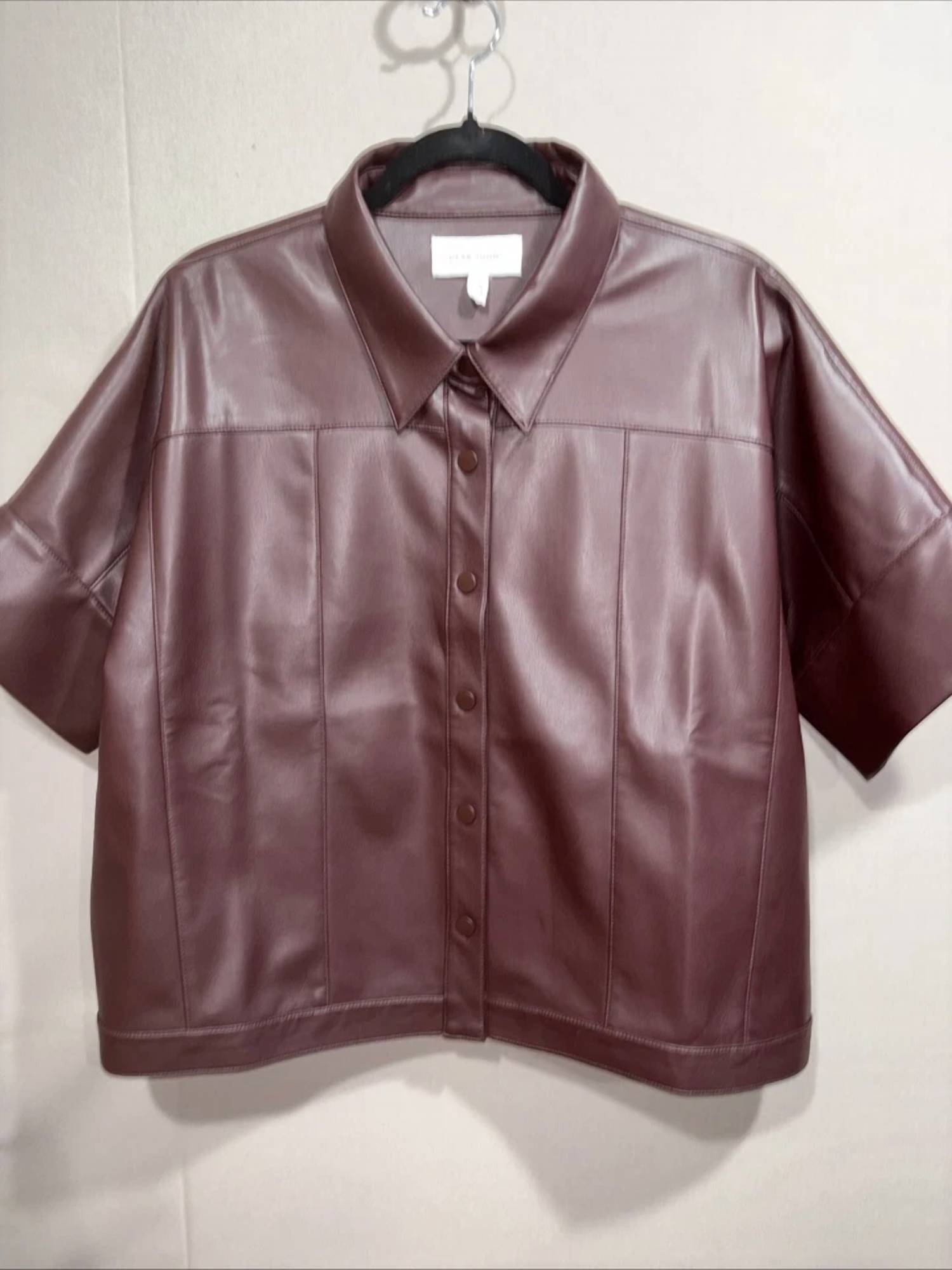 Dear John Denim - Bess Vegan Leather Top