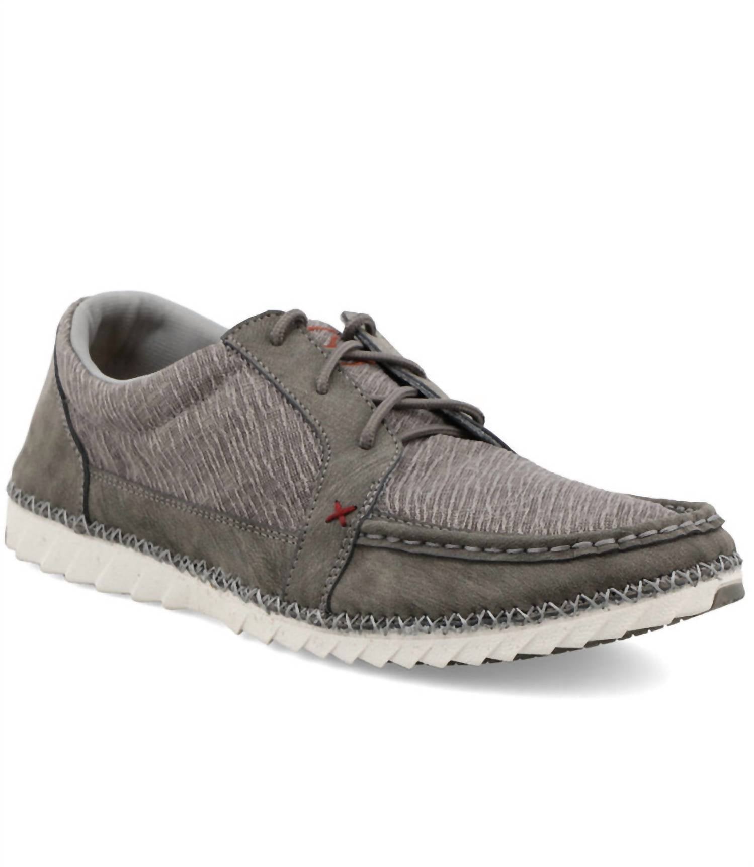 TWISTED X Men's Zero-x Casual Shoes in charcoal grey - men's loafer