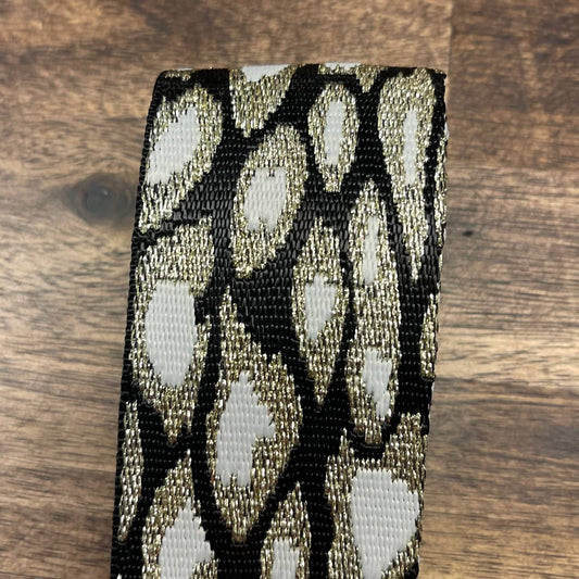 Ahdorned - Women's Glitter Animal Embroidered Bag Strap