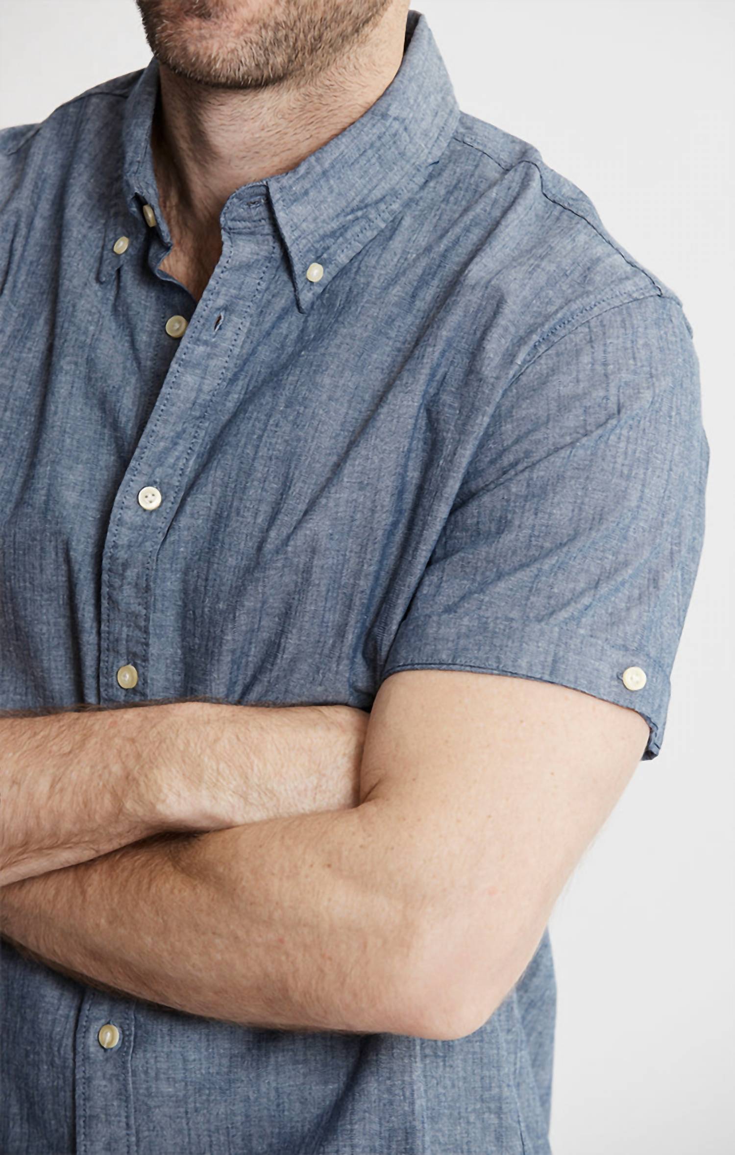 Jachs New York - Short Sleeve Chambray Shirt