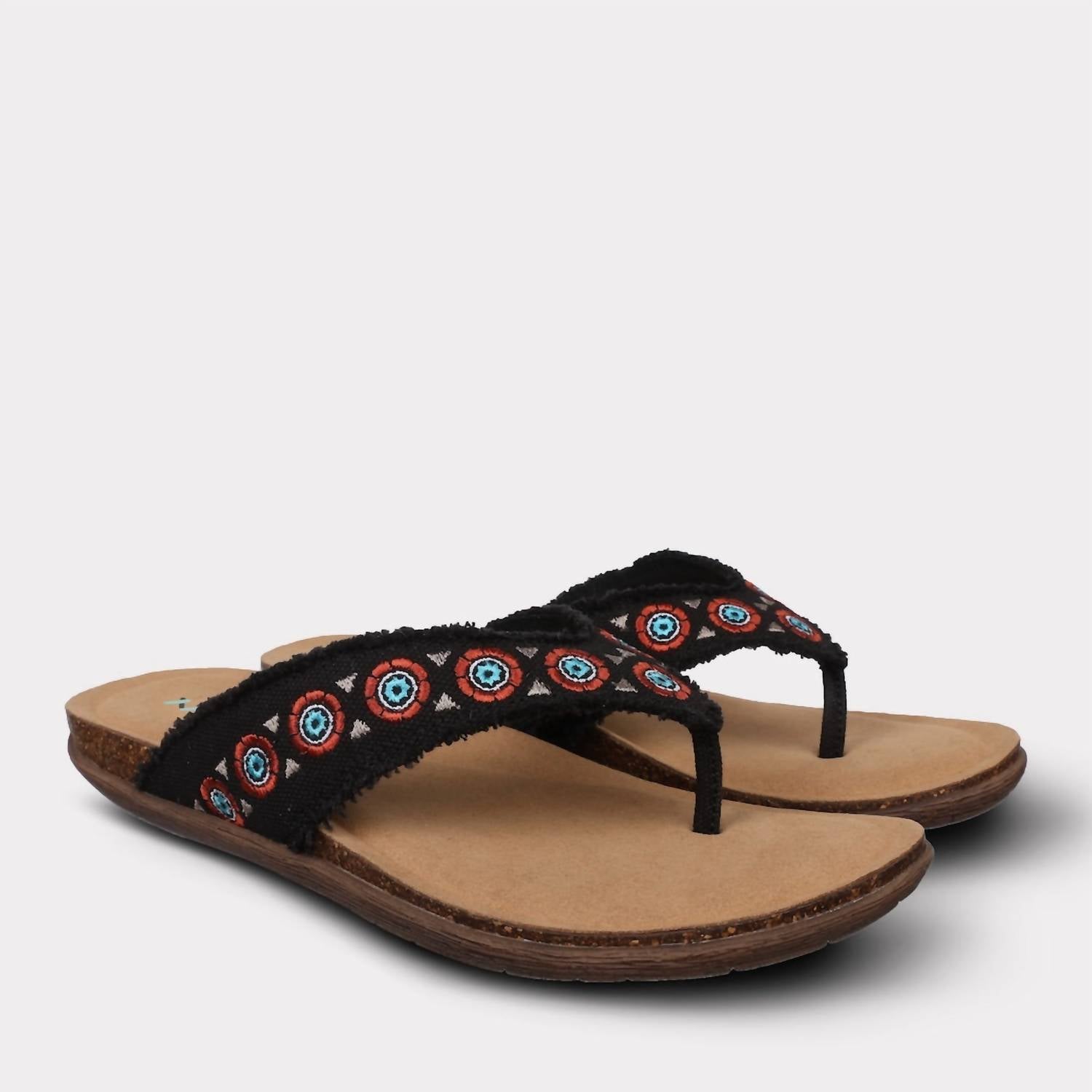 Mykos Women's Jovie Thong Sandal in black - women's sandal - view 8