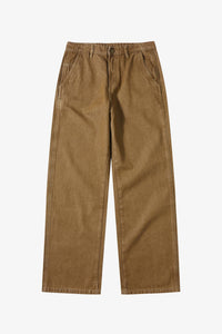 Le Mont Saint Michel Women's Polino Denim Pants in brown - women's pants