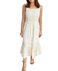 Another Love Hayden Dress in vintage cream - women's dress