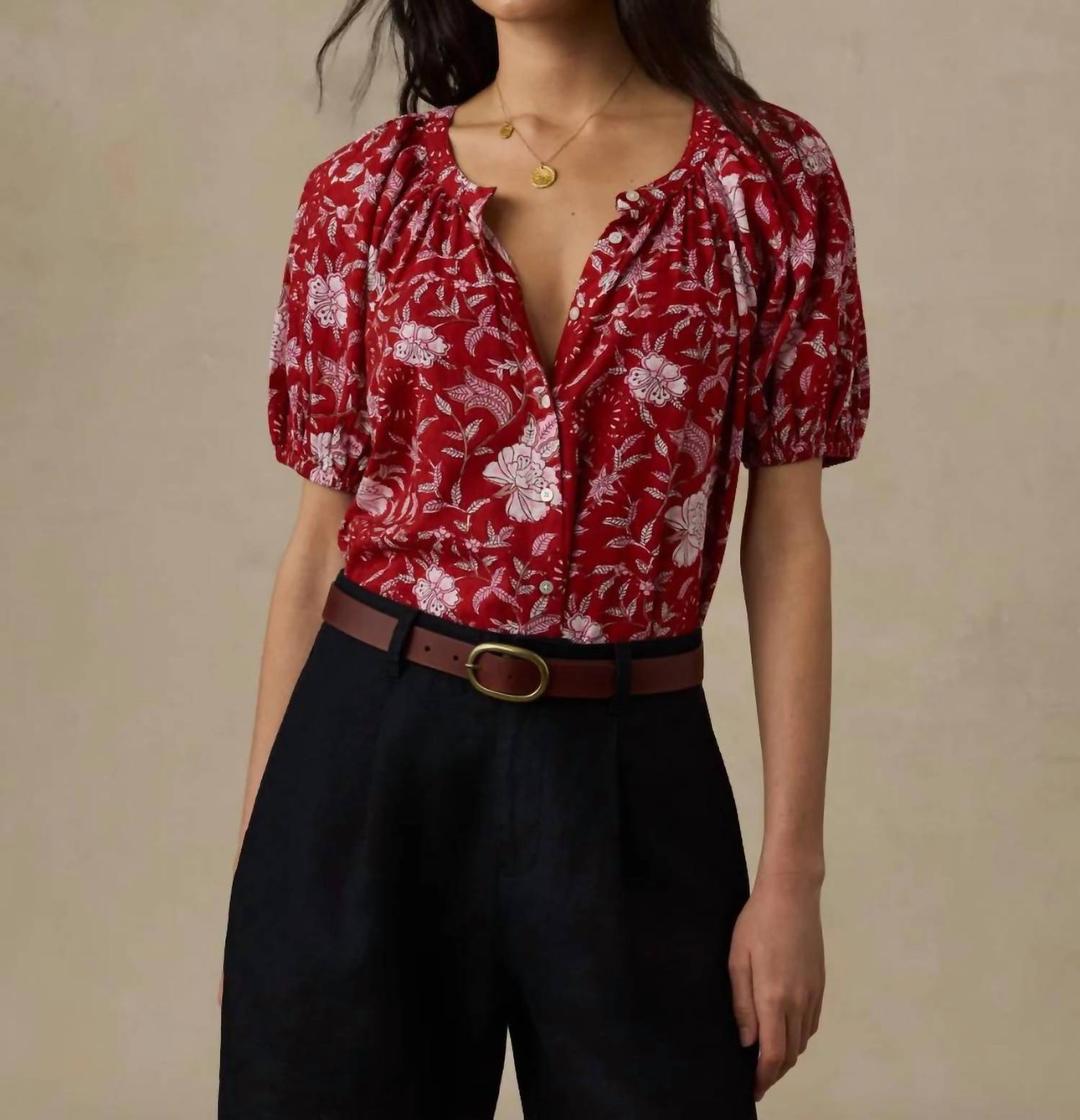 Faherty - Voile Lettie Top