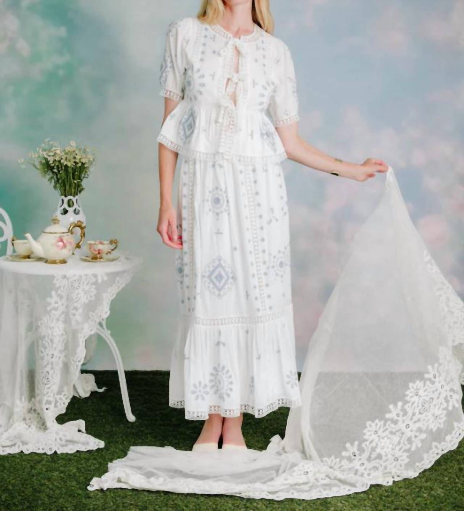 Love The Label - Forget Me Knot Skirt