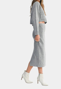Mable - Andrea Knit Midi Skirt