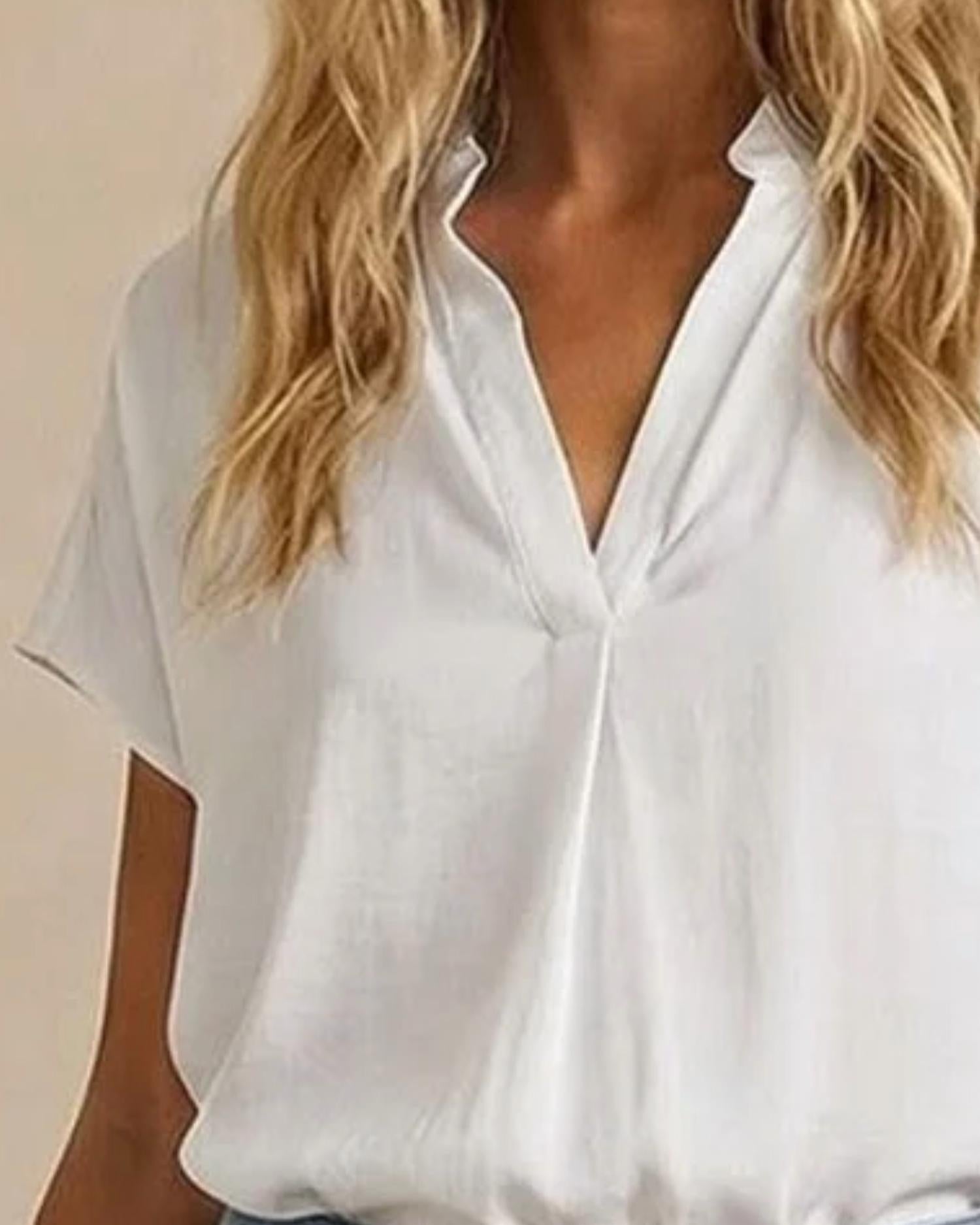 Naked Zebra - Drop Shoulder Blouse