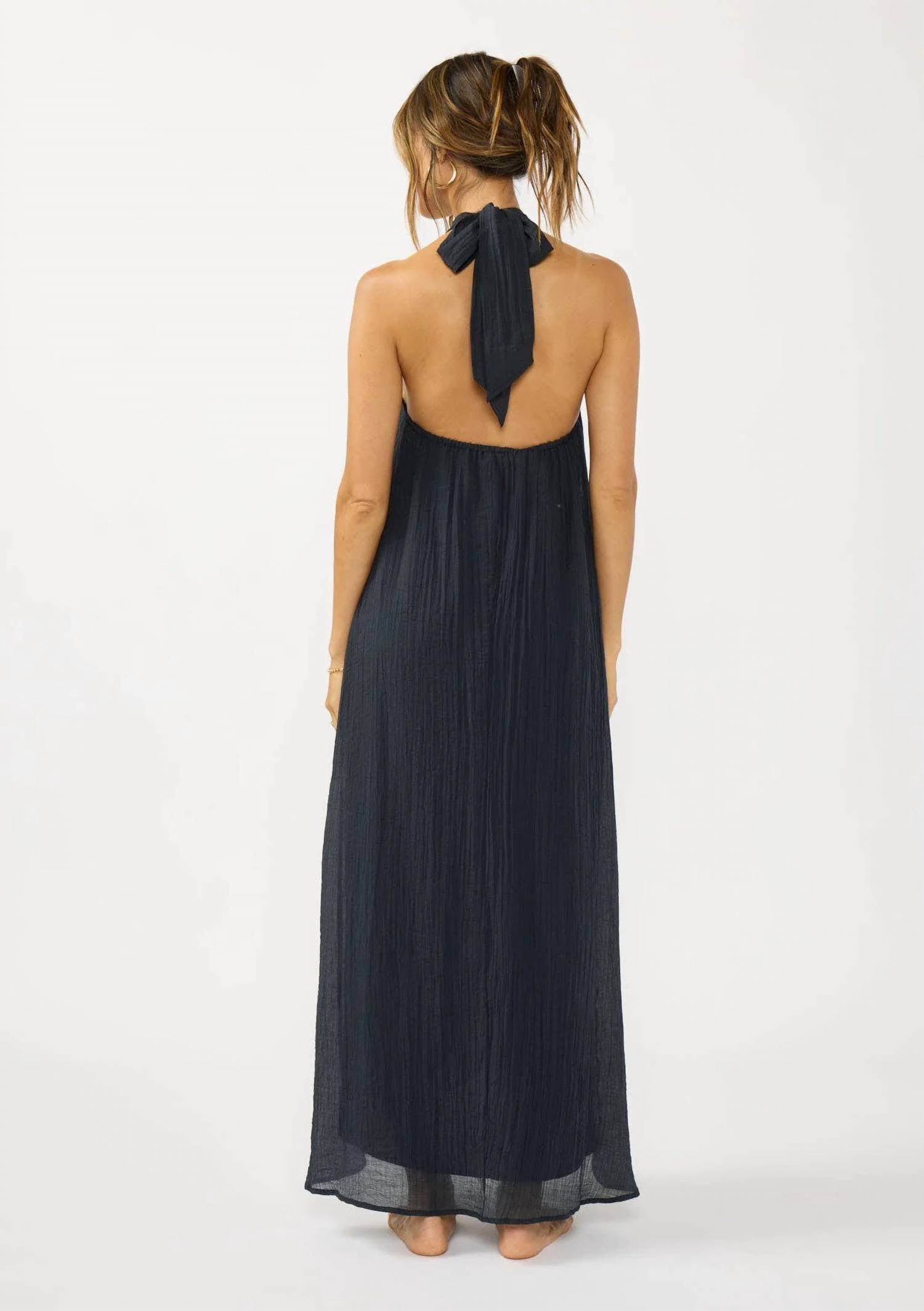 Lovestitch - Monaco Halter Maxi Dress