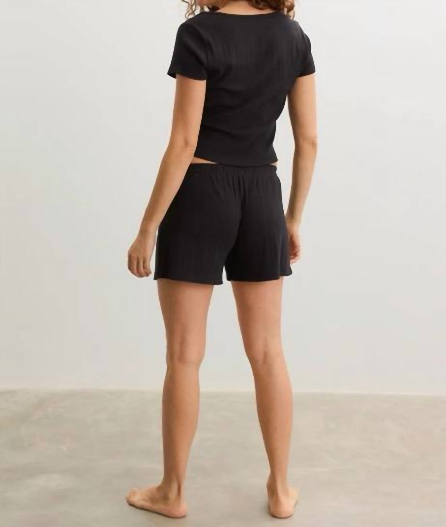 Hatch - Pointelle Sweetheart Tee Maternity