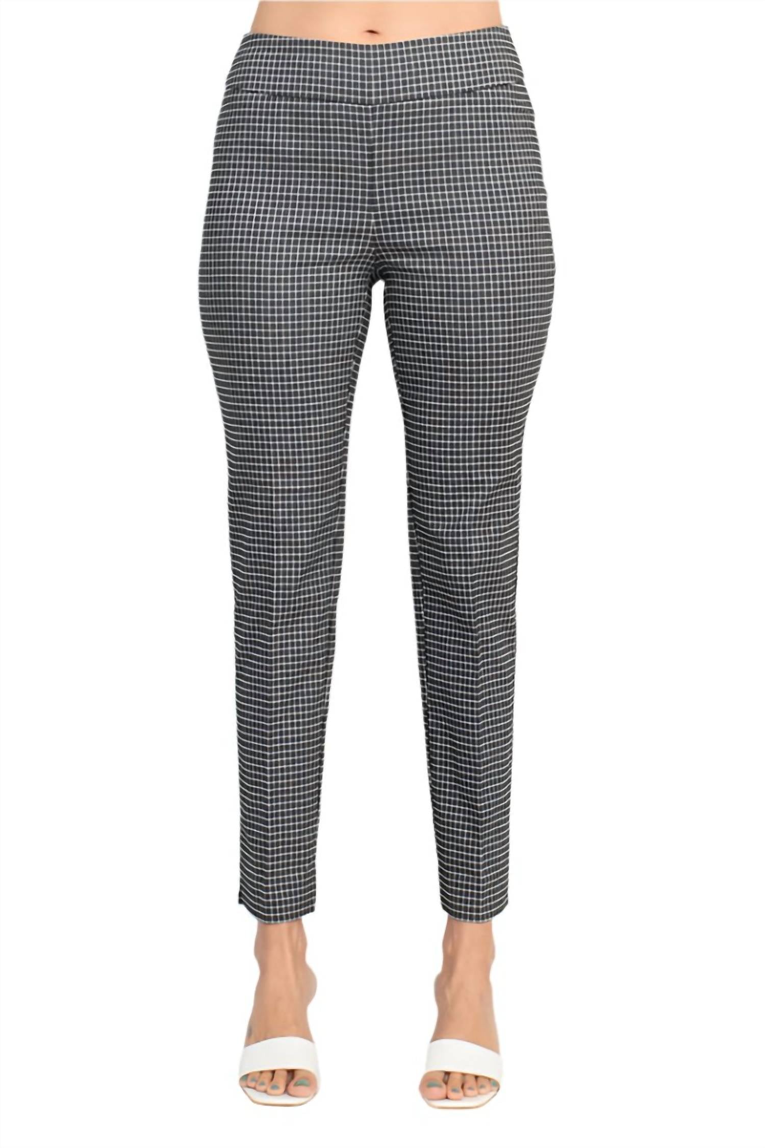Counterparts - Banded Mid Waist Slim Leg Millennium Pant