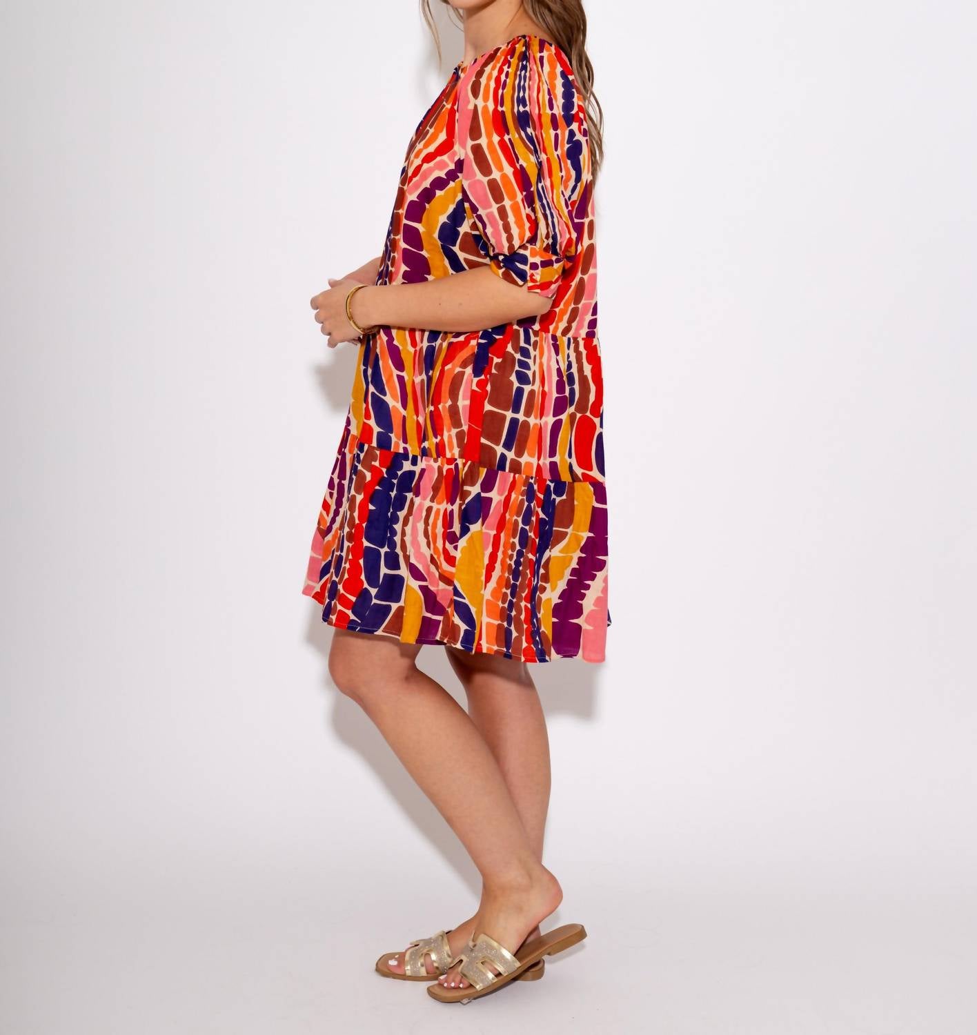 Ivy Jane - Waves Of Color Dress