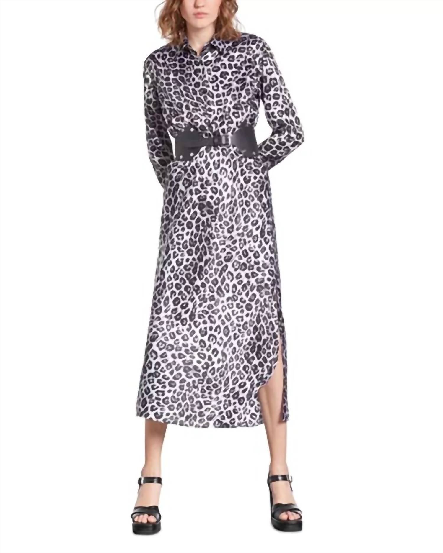The Kooples - Midi Silk Skirt
