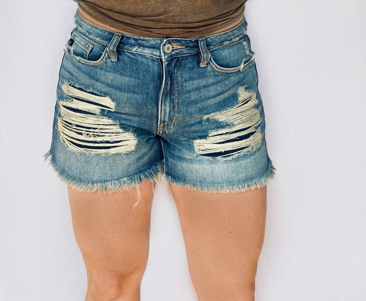 Kancan - Eldorado Denim Shorts