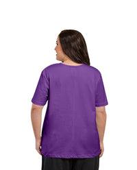 On The Plus Side - Cotton Short Sleeve Tee - Plus