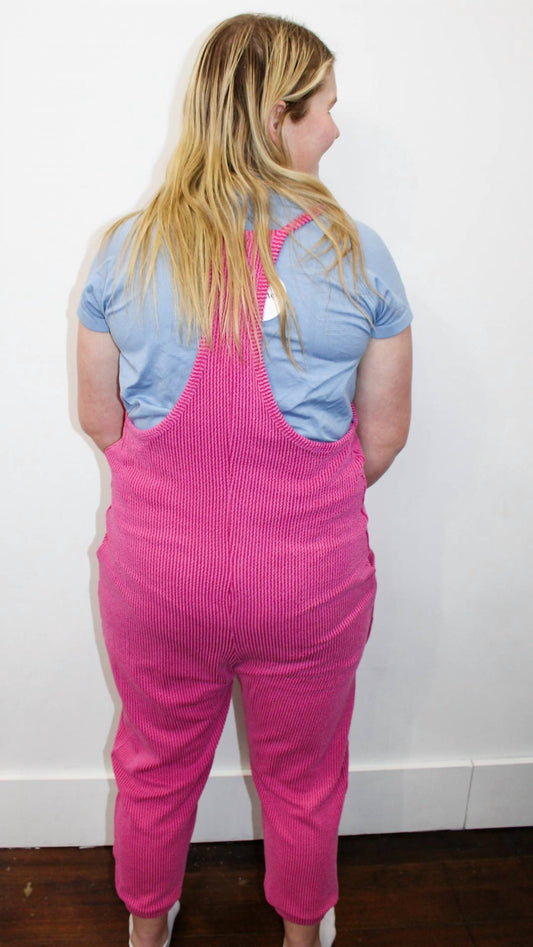 Wasabi + Mint - Maya Ribbed Jumpsuit