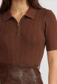 Lucy Paris - Kiko Mixed Media Dress