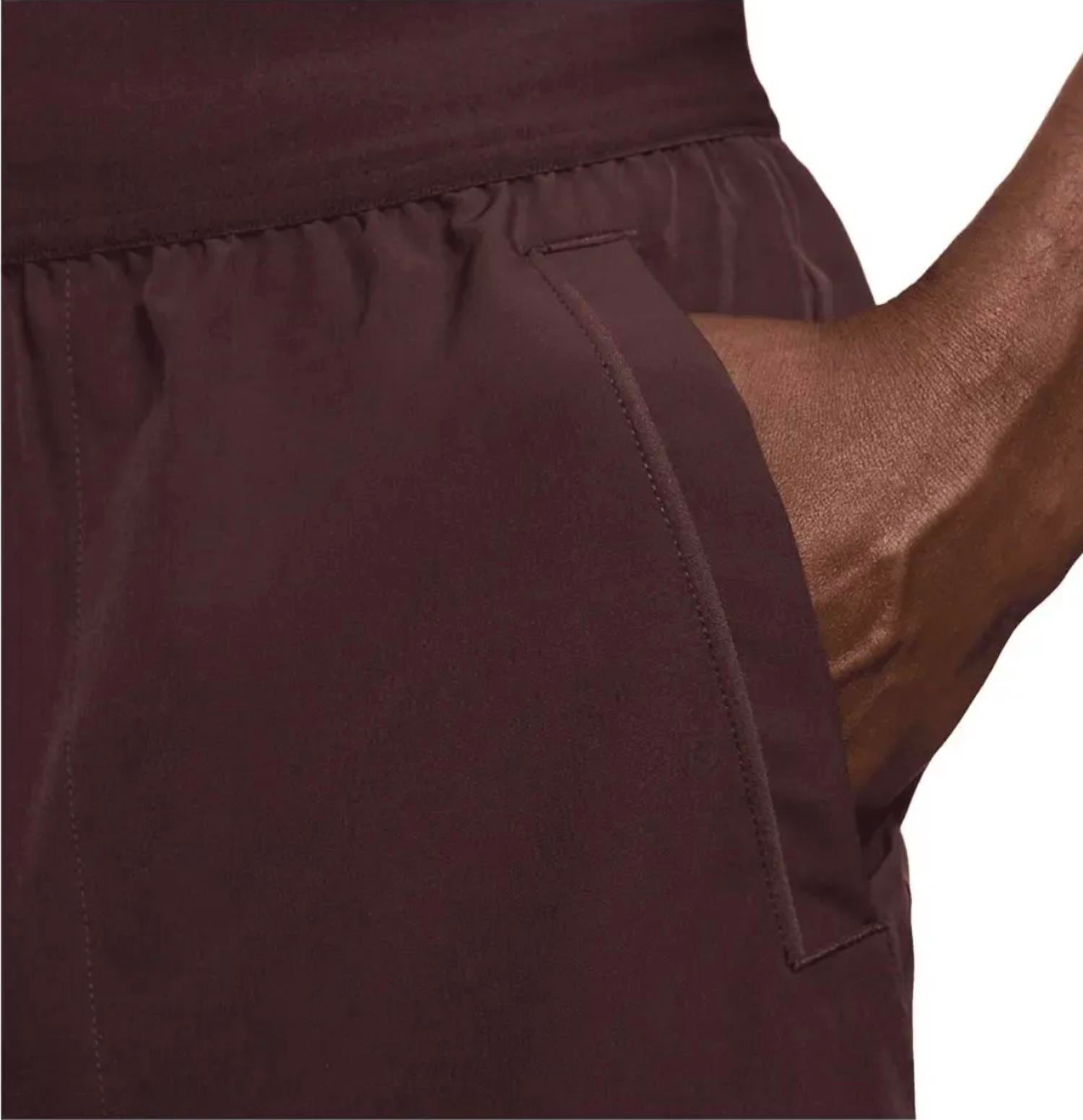 NIKE Dri Fit Court Short in maroon - men's shorts - alternate view